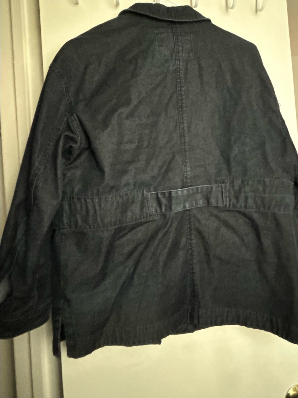 Massimo Dutti Dark Blue Casual Utility Jacket - Picture 2 of 3